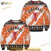 Fireball Whisky Ugly Christmas 3D Sweater