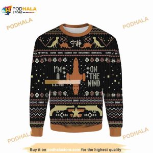 Firefly Im A Leaf On The Wind Ugly Christmas 3D Sweater