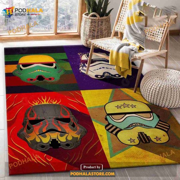 Flame Squad Star War Pop Art Rug Area Rug Christmas Gift