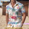 Flamingo Button Shirt For Men Women, Flamingo Hawaiian Shirt