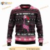 Flamingo Naughty List Ugly Christmas 3D Sweater