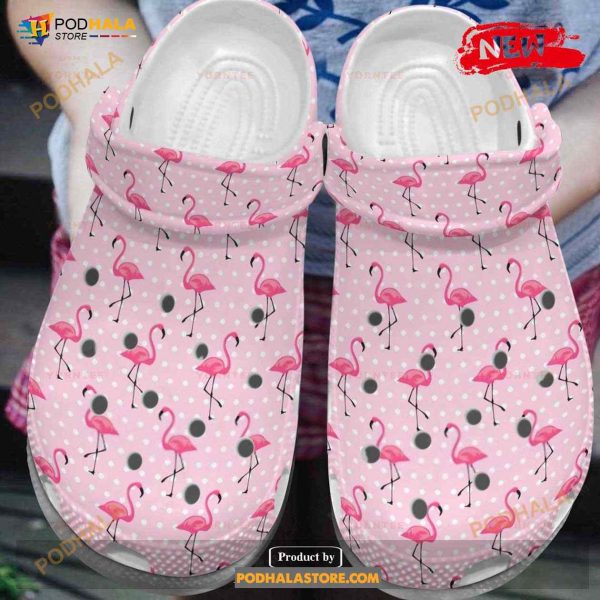Flamingo Pinky Pattern For Mens Womens For Man Women Crocs Clogs Shoes