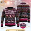 Flamingo Trouble Ugly Christmas 3D Sweater