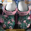 Flaminstay Beauty Jungle Flamingo 3D Crocs, Funny Crocs