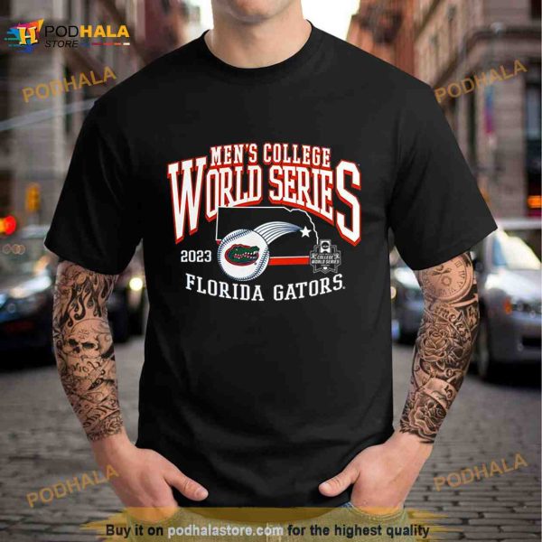 Florida Gators 2023 NCAA Men’s Baseball College World Series T Shirt
