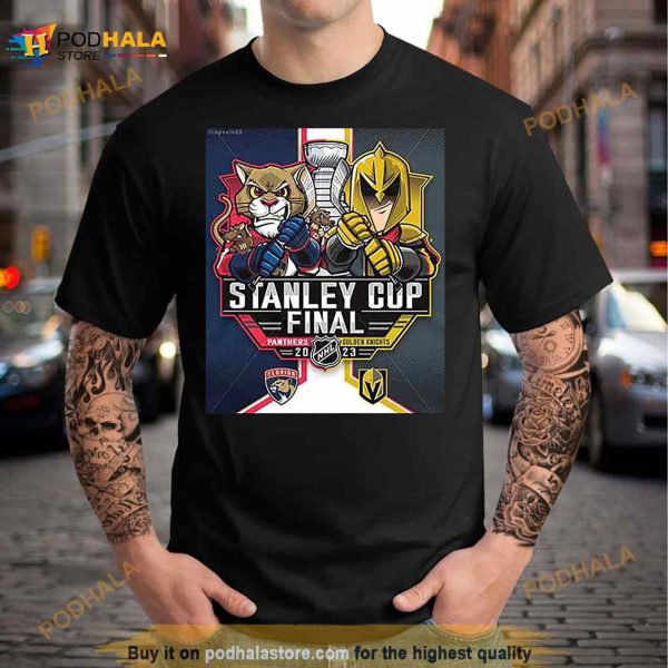 Florida Panthers vs Golden Knight NHL Playoffs 2023 Stanley Cup Finals T Shirt