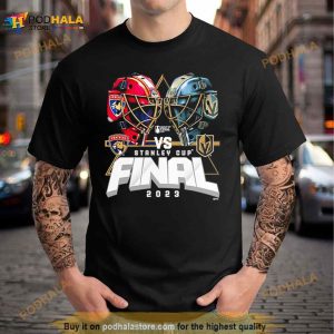 Florida Panthers Vs Vegas Golden Knights 2023 Stanley Cup Final Matchup Shirt 3