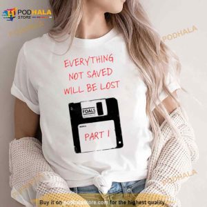 Foals Everything Not Saved Shirt 2