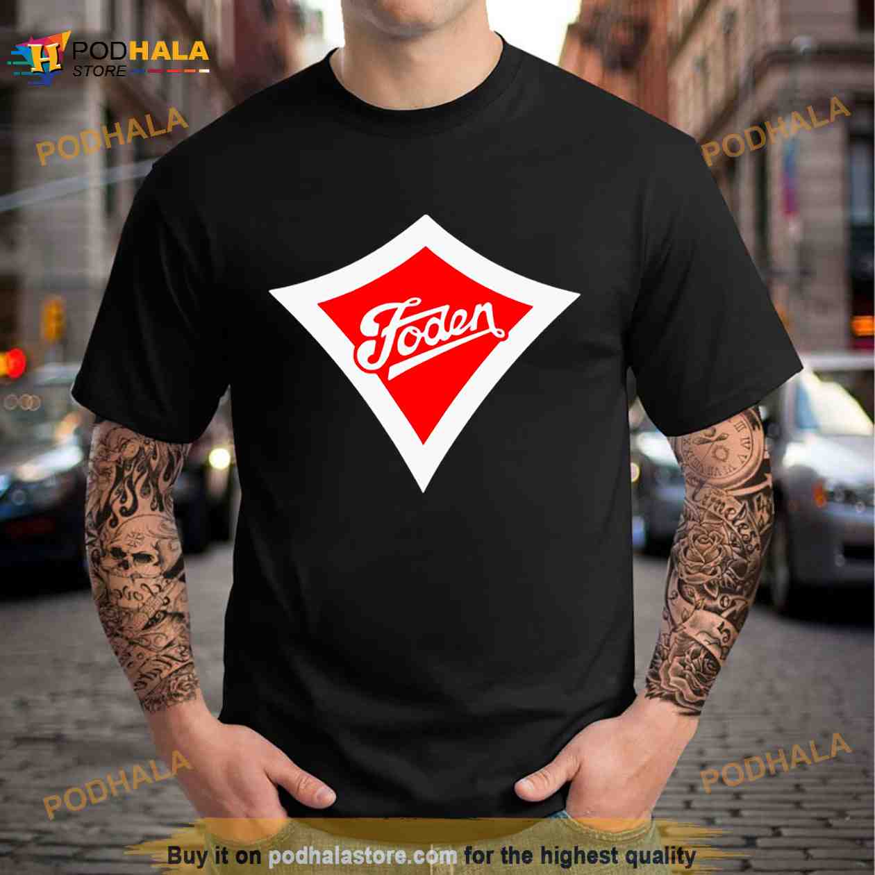 Foden Trucks & Vehicles Vintage Car Shirt Foden Trucks & Vehicles Vintage Car Shirt