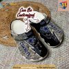Football Crocs Personalized Dallas Cowboys Skull Camo Blue Clog Shoes