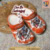 Football Crocs Personalized Denver Broncos Mascot Ripped Flag Clog Shoes