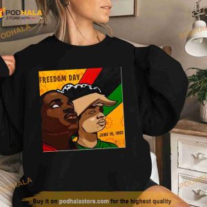 Freedom Day June 19 1865 Poster Shirt 2