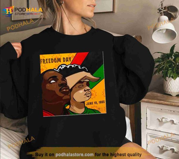 Freedom Day June 19 1865 poster Shirt