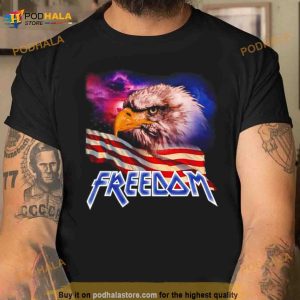 Freedom Eagle American Flag Shirt