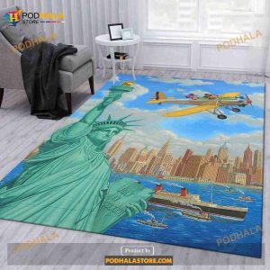 Freedom Noel Gift Rug Living Room Rug- Indoor Outdoor Rugs
