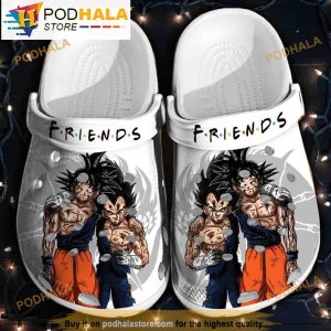Friends Goku And Vegeta Dragon Ball Z Crocs Slippers
