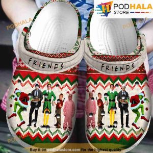 Friends Grinch Christmas Crocs