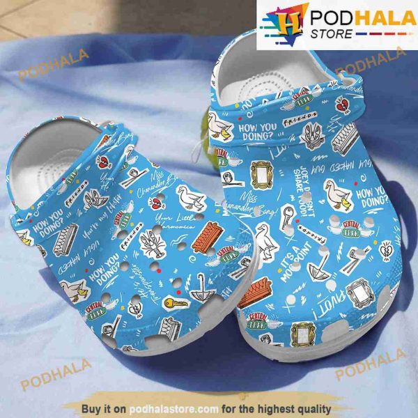 Friends Lobster Blue Crocs