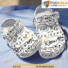 Friends Pattern Insulated Crocs