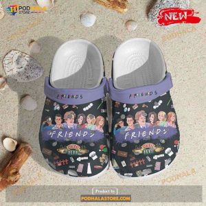Friends Print For Man Women Crocs Clog Shoes