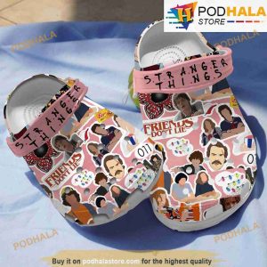 Friends Stranger Things Crocs