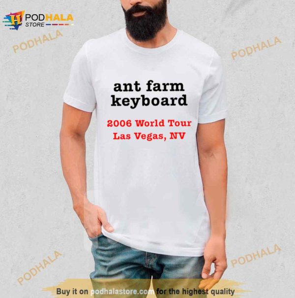 Frisky Dingo Ant Farm Keyboard 2006 World Tour Las Vegas Nv Shirt