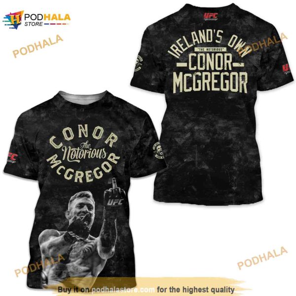 Full Printed Brand New Fashion 3D Shirt Conor Mcgregor
