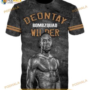 Full Printed Brand New Fashion 3D Shirt Khabib Deontay Wilder