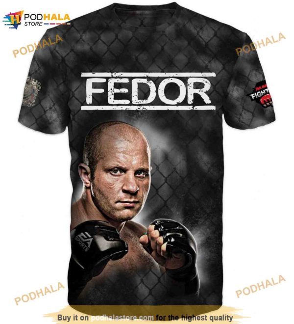 Full Printed Brand New Fashion 3D Shirt Khabib Fedor