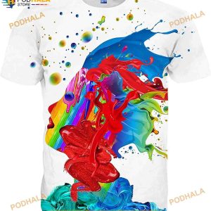Funny Cat Faces Summer Men Women 3D Shirt