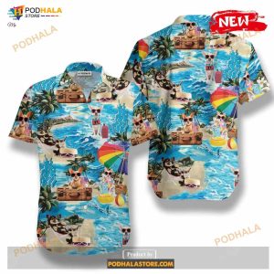 Funny Chihuahua Tropical Summer Beach Shirt Funny Hawaiian Shirt 2