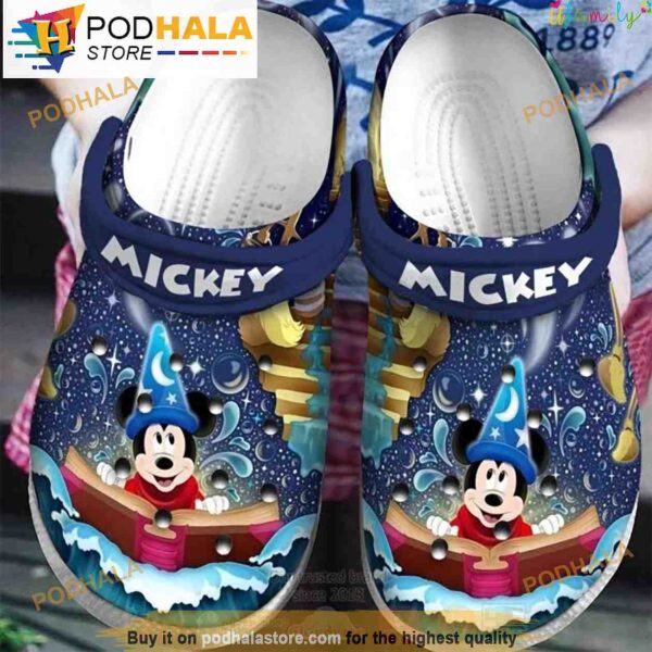 Funny Disney Mickey Mouse Crocband 3D Crocs