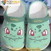 Funny Face Bulbasaur Pokemon 3D Crocs, Funny Crocs