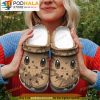 Funny Face Eevee Pokemon 3D Clog Shoes