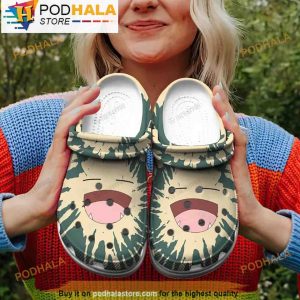 Funny Face Snorlax Pokemon 3D Crocs Clog Shoes, Funny Crocs