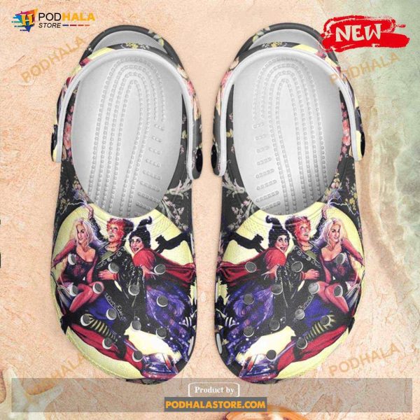 Funny Hocus Pocus Witches For Man Women Crocs Classic Clog Shoes