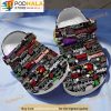 Funny Music Metal Rock Band 3D Clog
