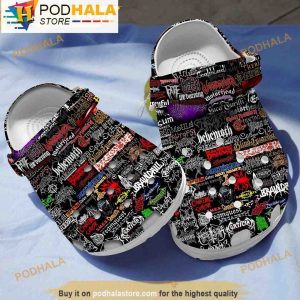 Funny Music Metal Rock Band 3D Clog