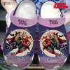 Funny Purple Hocus Pocus On Broom Halloween Crocs Classic Clog Shoes