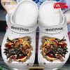 Funny White Hocus Pocus Witches On Broom Halloween Crocs Classic Clog Shoes