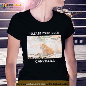 Gaijin Mommy Release Your Inner Capybara Shirt 2