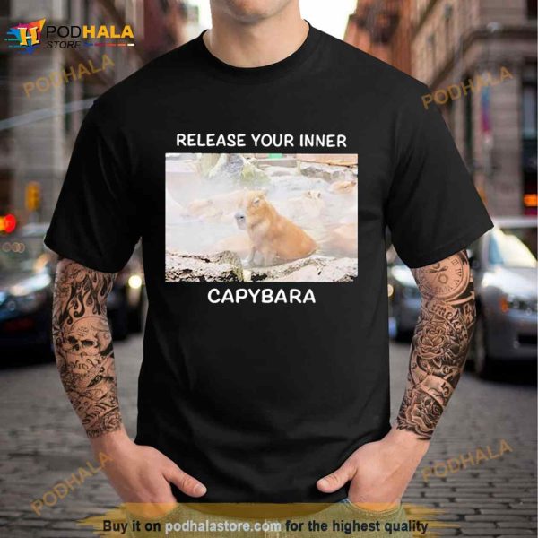 Gaijin Mommy Release Your Inner Capybara Shirt