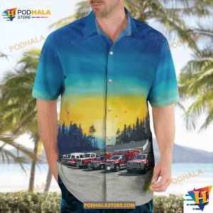 Gap Pennsylvania White Horse Fire Company Hawaiian Shirt Gifts For Horse Lovers 3