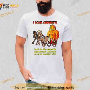 Garfield I Love Chariots Back To The Nomadic Pastoralist Lifestyle No More Nagging Wife Shirt 2