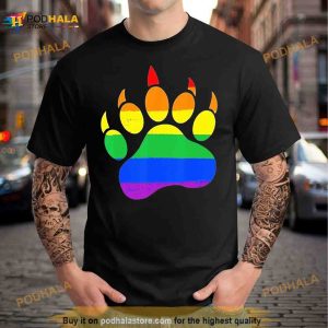 Gay Bear Paw Pride Lgbt Pride Polar Cubs T Shirt 2