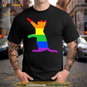 Gay Cat Lgbtq Gay Pride Kitten Shirt 2