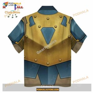 Gearhomies Unisex Funny Hawaiian Shirt Tempestus Scions 3d Costumes 3