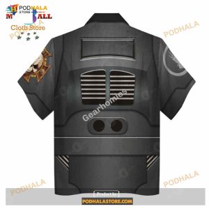 Gearhomies Unisex Funny Hawaiian Shirt Terminator Armor Iron Hands 3d Costumes 2
