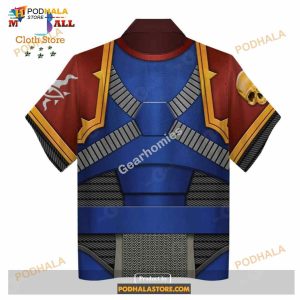 Gearhomies Unisex Funny Hawaiian Shirt The Scourged Warband Colour Scheme 3d Costumes 2