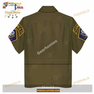 Gearhomies Unisex Funny Hawaiian Shirt Us Army Greens Historical 3d Apparel 3